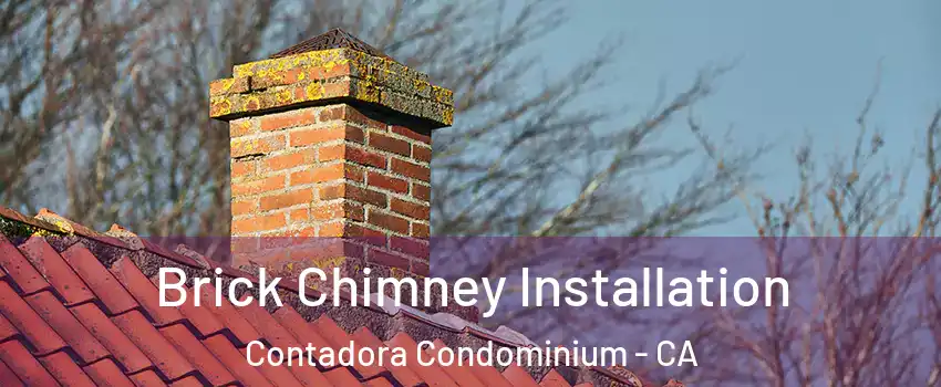 Brick Chimney Installation Contadora Condominium - CA