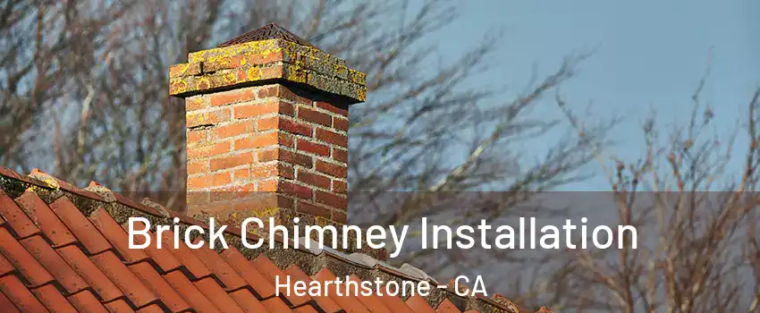 Brick Chimney Installation Hearthstone - CA