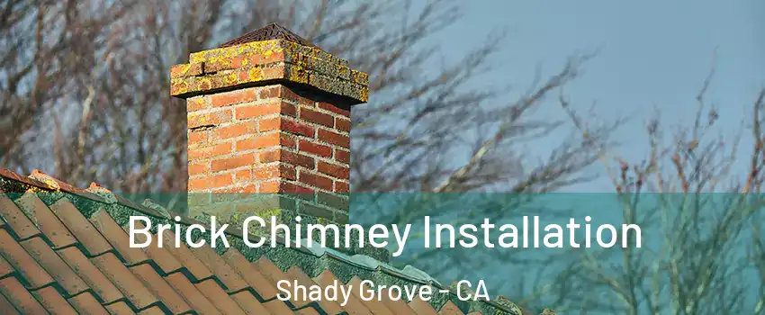 Brick Chimney Installation Shady Grove - CA