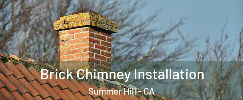 Brick Chimney Installation Summer Hill - CA