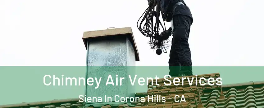 Chimney Air Vent Services Siena In Corona Hills - CA