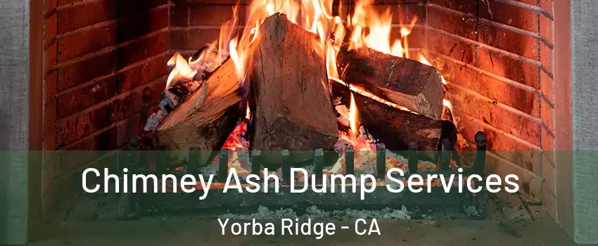 Chimney Ash Dump Services Yorba Ridge - CA