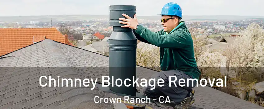Chimney Blockage Removal Crown Ranch - CA