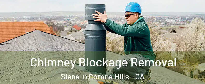 Chimney Blockage Removal Siena In Corona Hills - CA