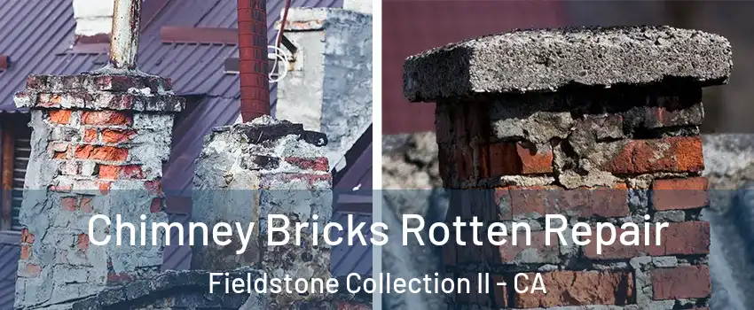 Chimney Bricks Rotten Repair Fieldstone Collection II - CA