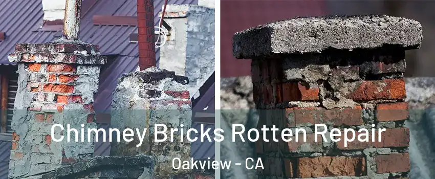 Chimney Bricks Rotten Repair Oakview - CA