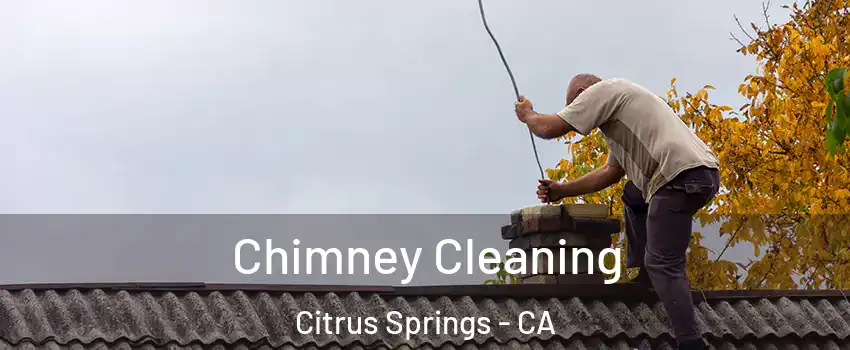 Chimney Cleaning Citrus Springs - CA