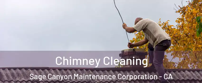 Chimney Cleaning Sage Canyon Maintenance Corporation - CA