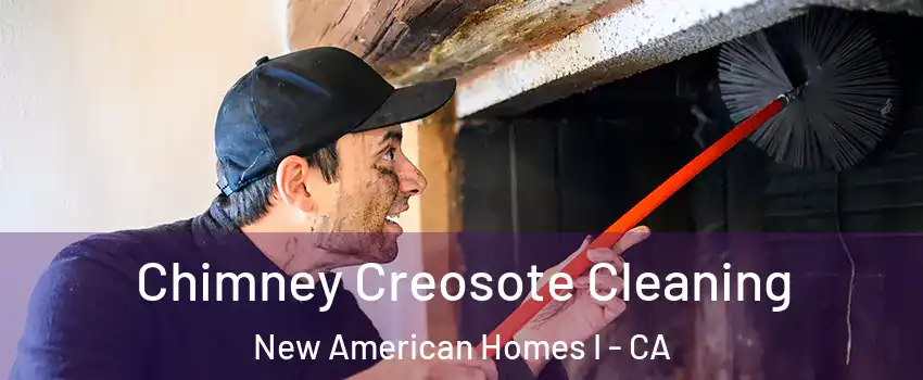 Chimney Creosote Cleaning New American Homes I - CA