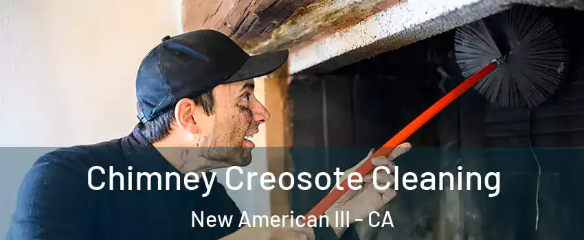 Chimney Creosote Cleaning New American III - CA