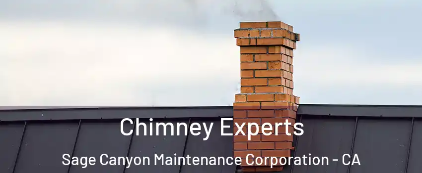 Chimney Experts Sage Canyon Maintenance Corporation - CA