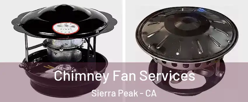 Chimney Fan Services Sierra Peak - CA