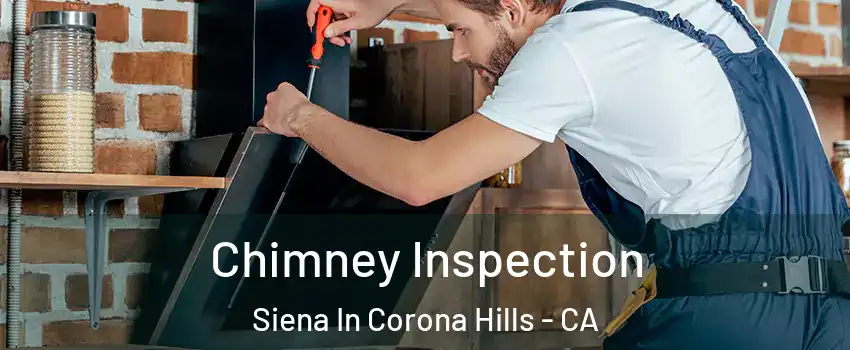 Chimney Inspection Siena In Corona Hills - CA