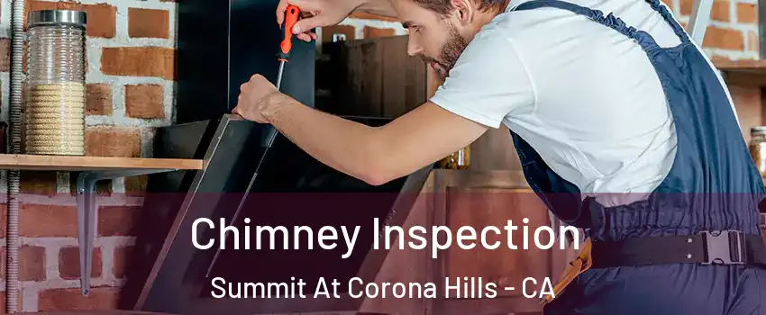 Chimney Inspection Summit At Corona Hills - CA