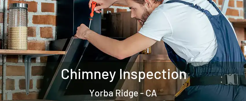 Chimney Inspection Yorba Ridge - CA