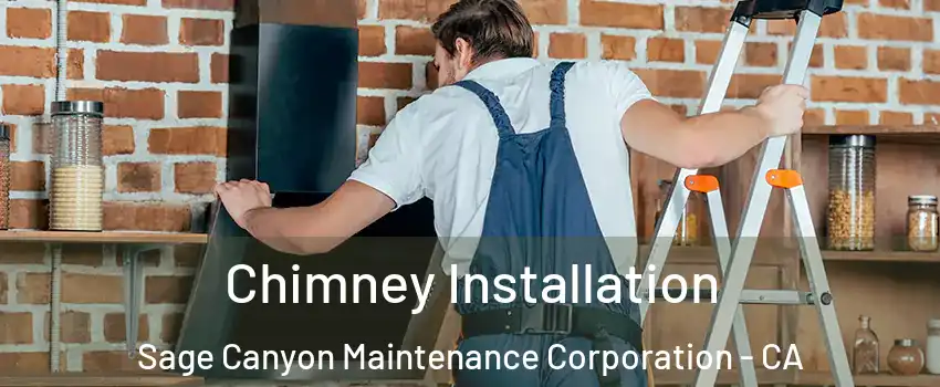 Chimney Installation Sage Canyon Maintenance Corporation - CA