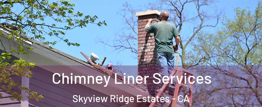 Chimney Liner Services Skyview Ridge Estates - CA
