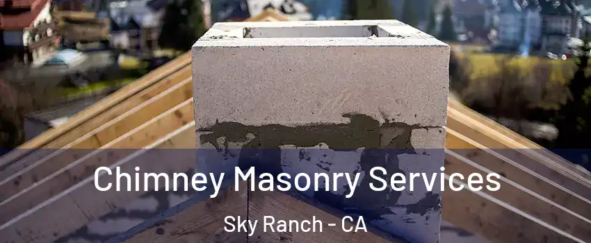 Chimney Masonry Services Sky Ranch - CA