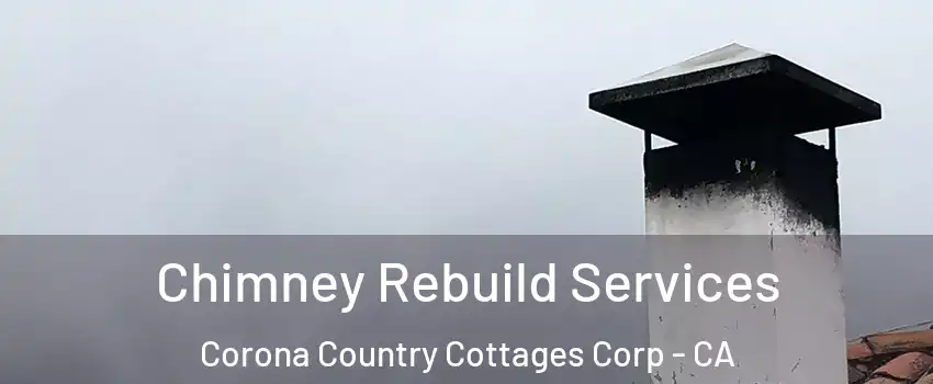 Chimney Rebuild Services Corona Country Cottages Corp - CA