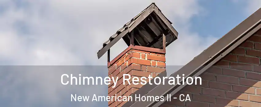 Chimney Restoration New American Homes II - CA