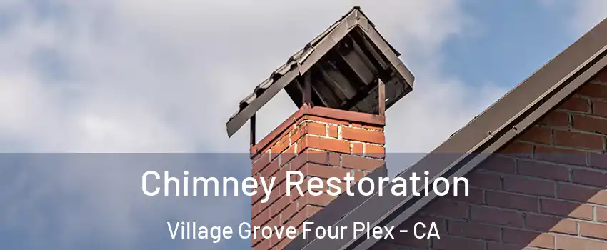 Chimney Restoration Village Grove Four Plex - CA