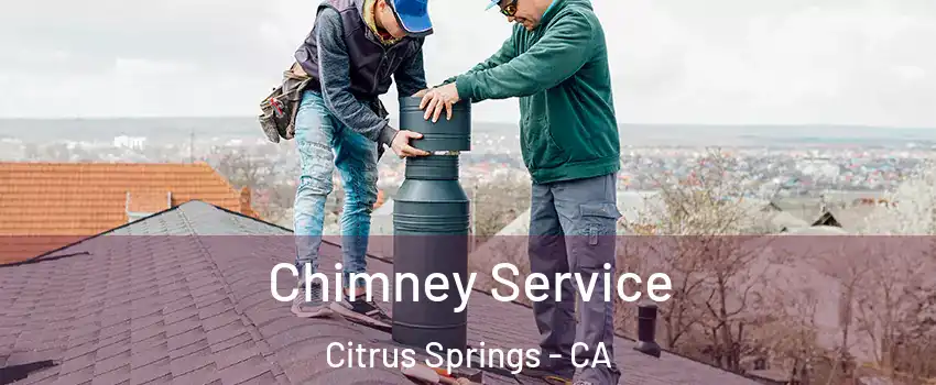 Chimney Service Citrus Springs - CA