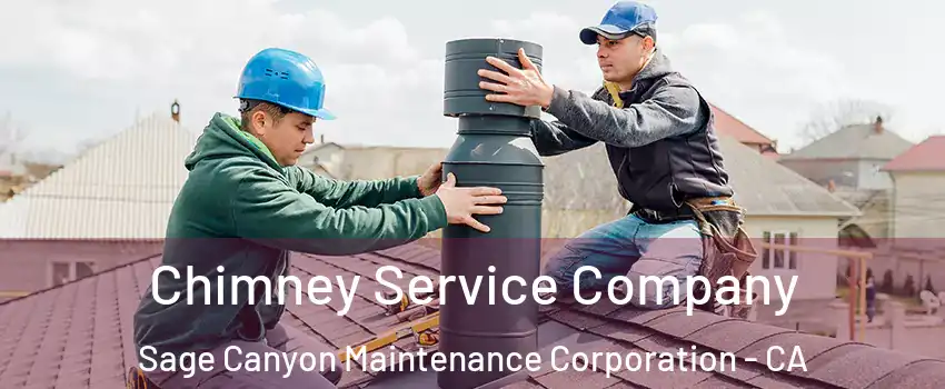 Chimney Service Company Sage Canyon Maintenance Corporation - CA