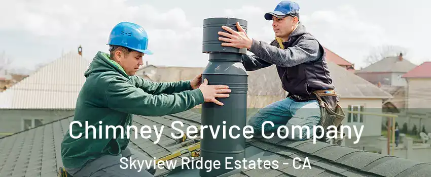 Chimney Service Company Skyview Ridge Estates - CA