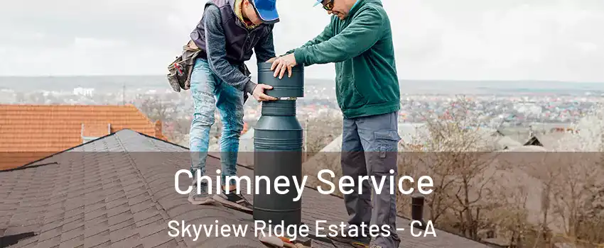 Chimney Service Skyview Ridge Estates - CA