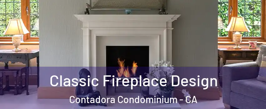 Classic Fireplace Design Contadora Condominium - CA