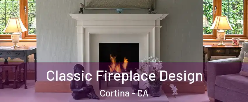 Classic Fireplace Design Cortina - CA