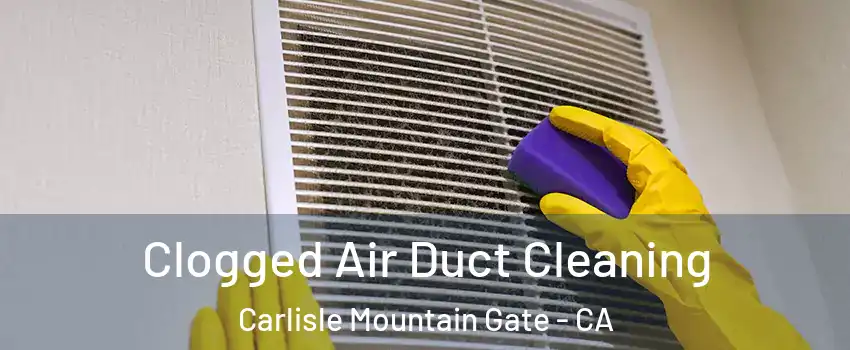 Clogged Air Duct Cleaning Carlisle Mountain Gate - CA