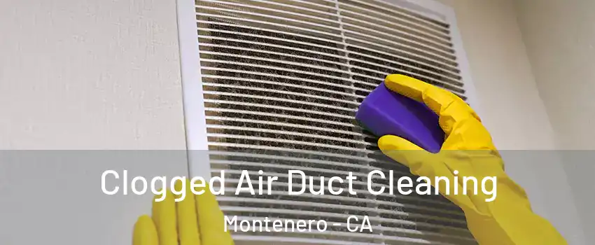 Clogged Air Duct Cleaning Montenero - CA