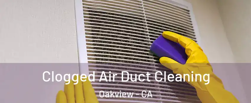 Clogged Air Duct Cleaning Oakview - CA