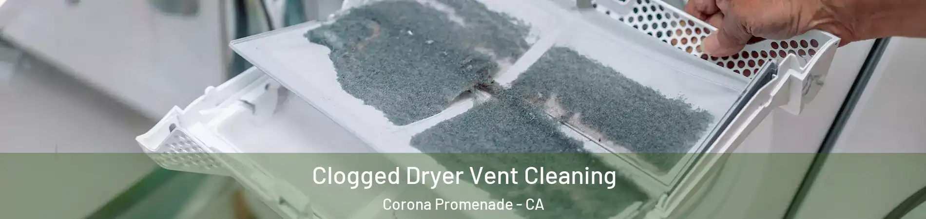 Clogged Dryer Vent Cleaning Corona Promenade - CA