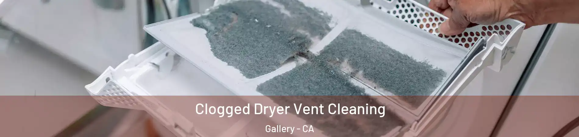 Clogged Dryer Vent Cleaning Gallery - CA