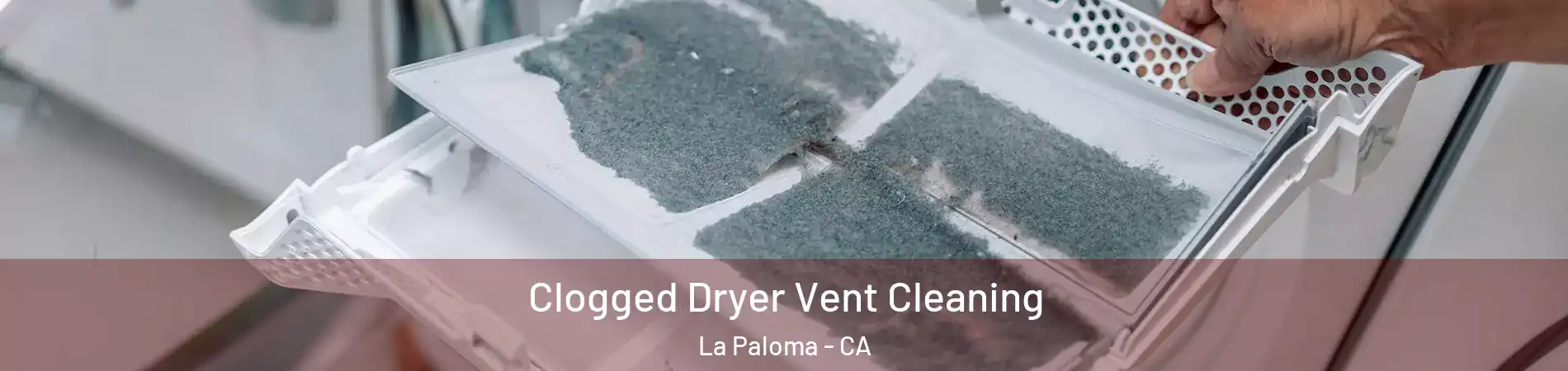 Clogged Dryer Vent Cleaning La Paloma - CA