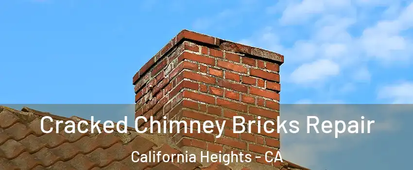 Cracked Chimney Bricks Repair California Heights - CA