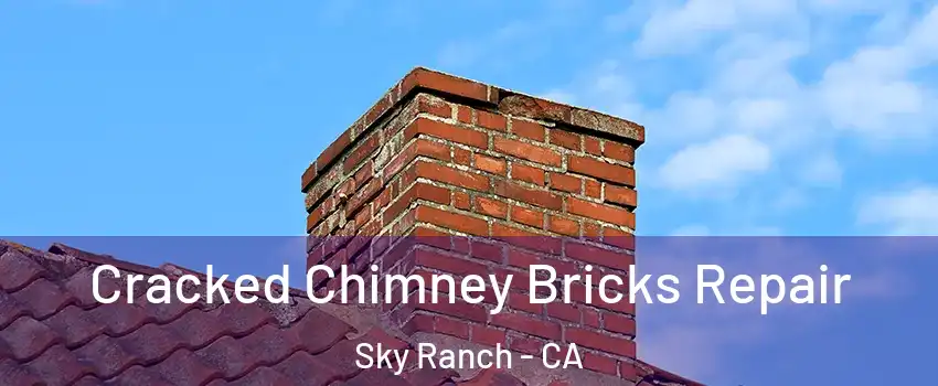 Cracked Chimney Bricks Repair Sky Ranch - CA