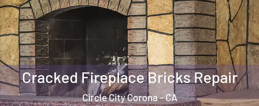 Cracked Fireplace Bricks Repair Circle City Corona - CA