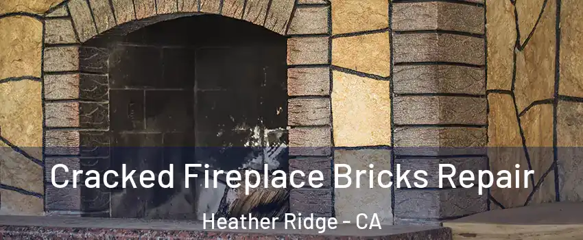 Cracked Fireplace Bricks Repair Heather Ridge - CA