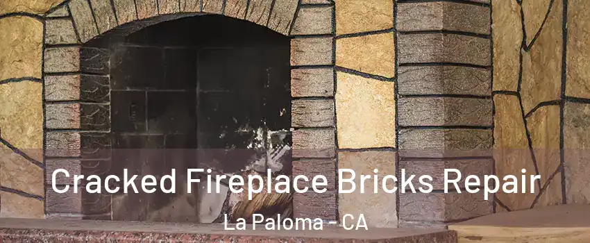Cracked Fireplace Bricks Repair La Paloma - CA