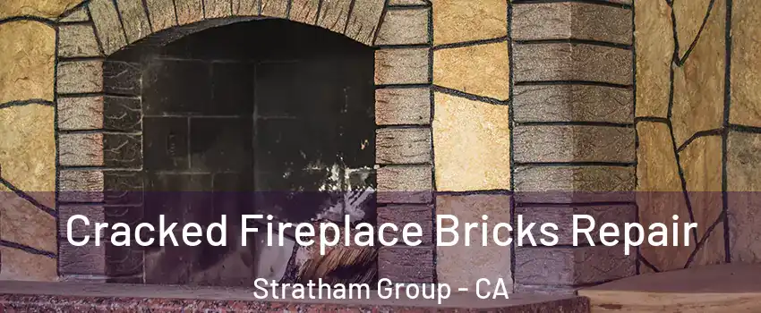 Cracked Fireplace Bricks Repair Stratham Group - CA