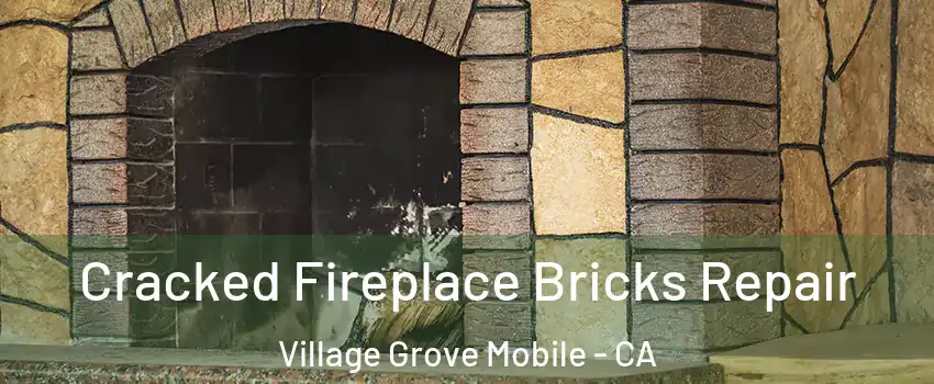 Cracked Fireplace Bricks Repair Village Grove Mobile - CA