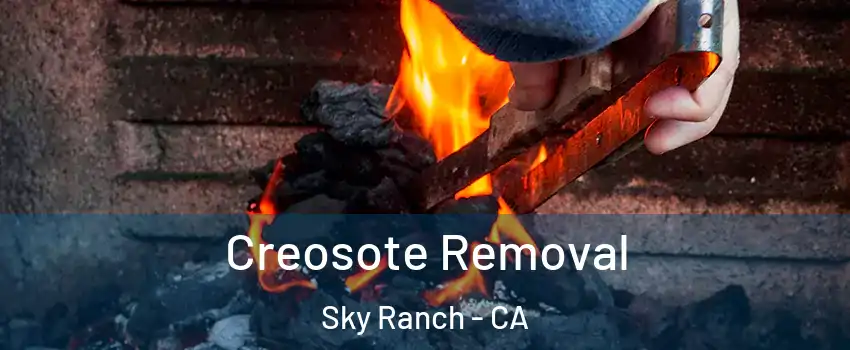 Creosote Removal Sky Ranch - CA