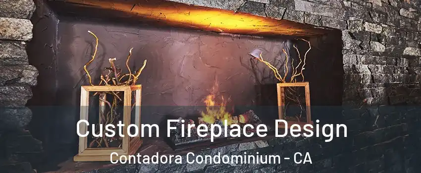 Custom Fireplace Design Contadora Condominium - CA