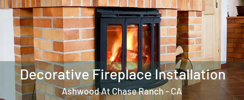 Decorative Fireplace Installation Ashwood At Chase Ranch - CA