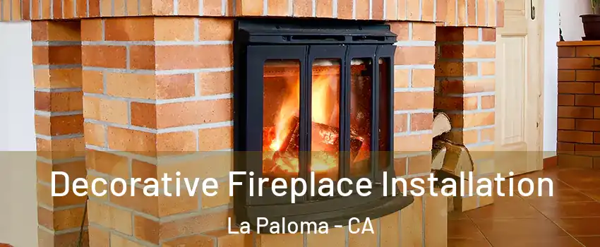 Decorative Fireplace Installation La Paloma - CA