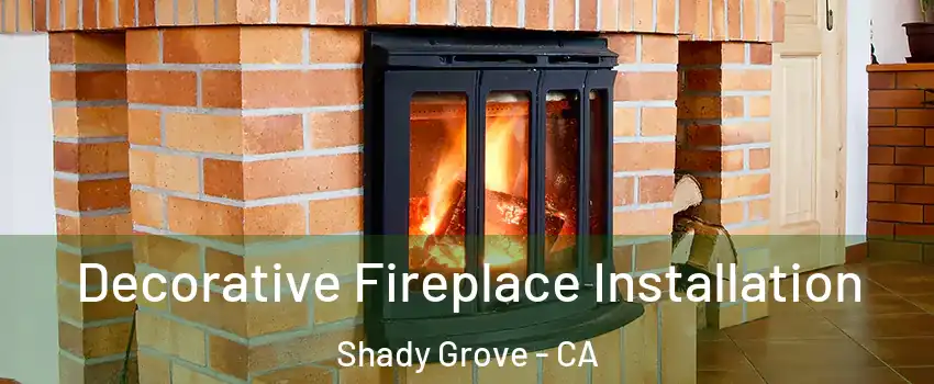 Decorative Fireplace Installation Shady Grove - CA