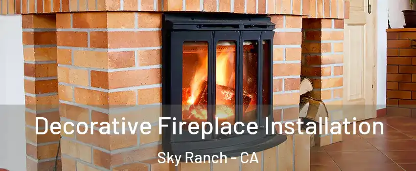 Decorative Fireplace Installation Sky Ranch - CA